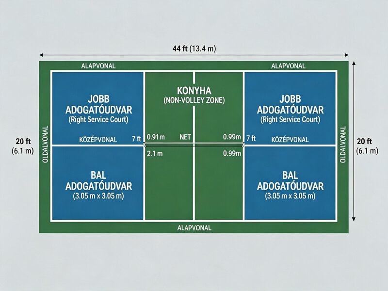 Hogyan kell pickleballt játszani