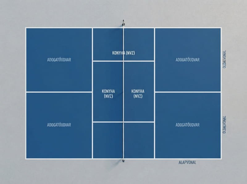 Pickleball Kitchen szabályok magyarázata – Teljes útmutató kezdőknek